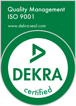 DEKRA Seal Certification ISO 9001 Quality Management